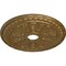 Ekena Millwork Bristol Ceiling Medallion (Fits Canopies up to 3 7/8"), 23 1/2"OD x 3 7/8"ID x 1"P, Pale Gold CM23BIPAS - alternate 4